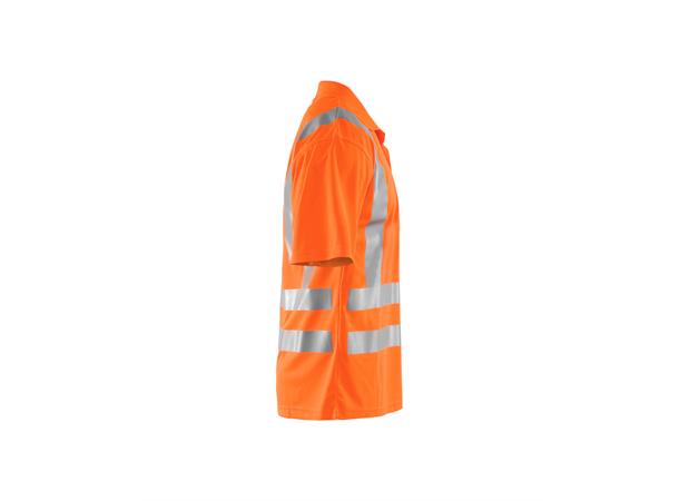 Blåkläder polo varsel UV-beskyttet Oransje, str.XXL