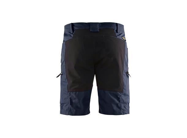 Blåkläder serviceshorts, stretch paneler Marineblå, str.C58
