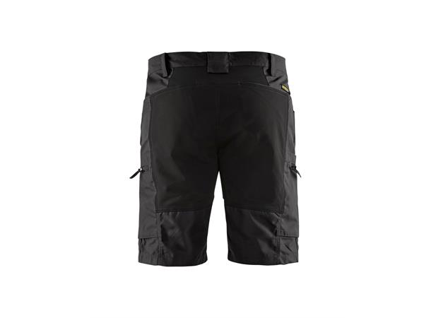 Blåkläder serviceshorts, stretch paneler Svart, str.C58