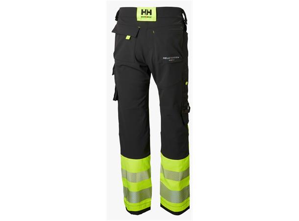 Helly Hansen ICU Håndverksbukse Kl.1 HiVis Gul, str.C46