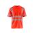 Blåkläder T-skjorte varsel UV-beskyttet HiVis Rød, str.S 