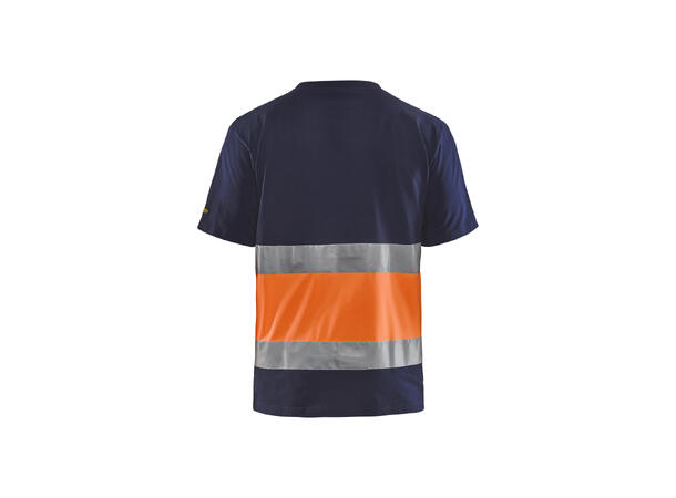 Blåkläder 3387 T-skjorte Varsel Blå 4XL