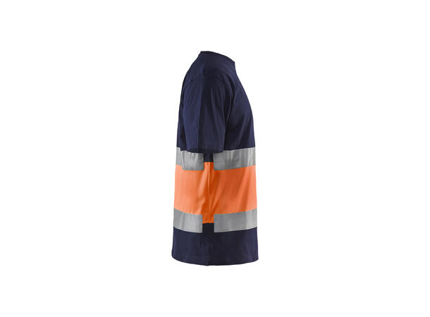 Blåkläder 3387 T-skjorte Varsel Blå 4XL