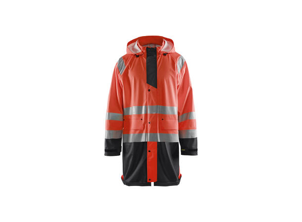 Blåkläder 4324 Regnjakke Level 1 Varsel HiVis Rød L