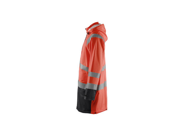 Blåkläder 4324 Regnjakke Level 1 Varsel HiVis Rød L