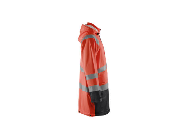 Blåkläder 4324 Regnjakke Level 1 Varsel HiVis Rød L