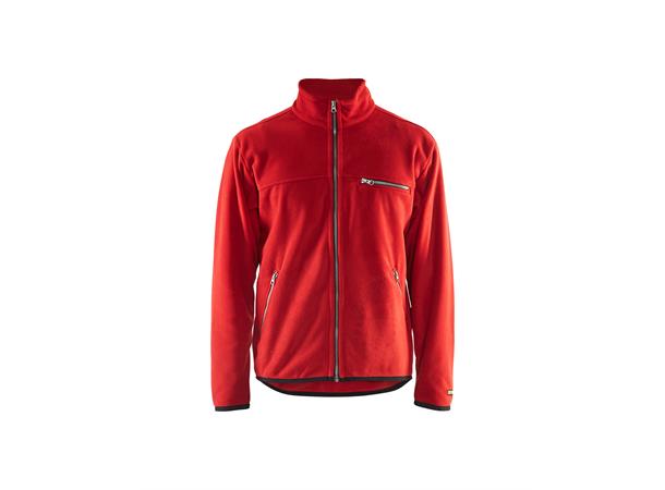 Blåkläder Fleecejakke Rød, str.XXXL
