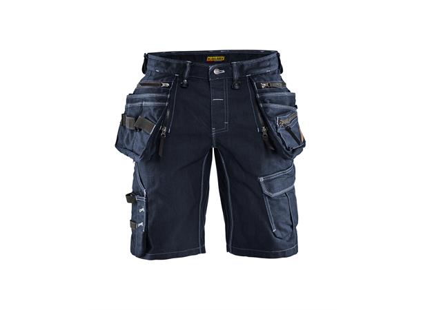 Blåkläder Håndverksshorts stretch X1900 Marineblå/Svart, str.C44