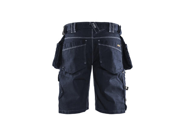 Blåkläder Håndverksshorts stretch X1900 Marineblå/Svart, str.C44