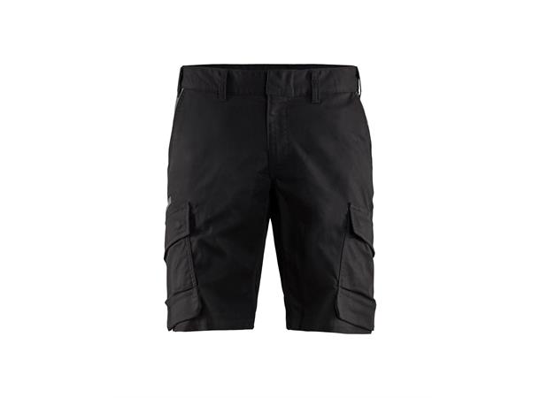 Blåkläder Industrishorts stretch Svart/Svart, str.C44