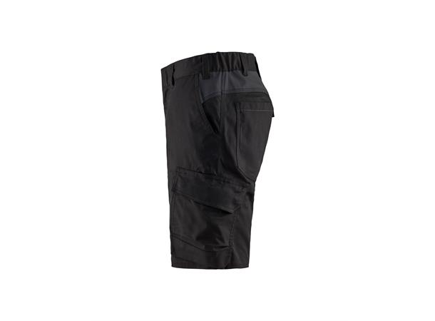 Blåkläder Industrishorts stretch Svart/Svart, str.C44