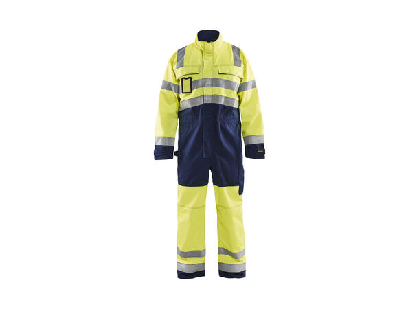 Blåkläder Kjeledress Varsel Gul/Marineblå, str.C52