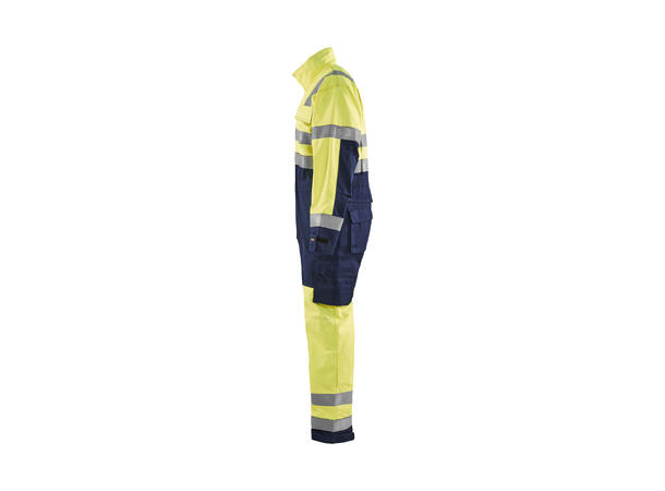 Blåkläder Kjeledress Varsel Gul/Marineblå, str.C52