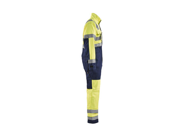 Blåkläder Kjeledress Varsel Gul/Marineblå, str.C52