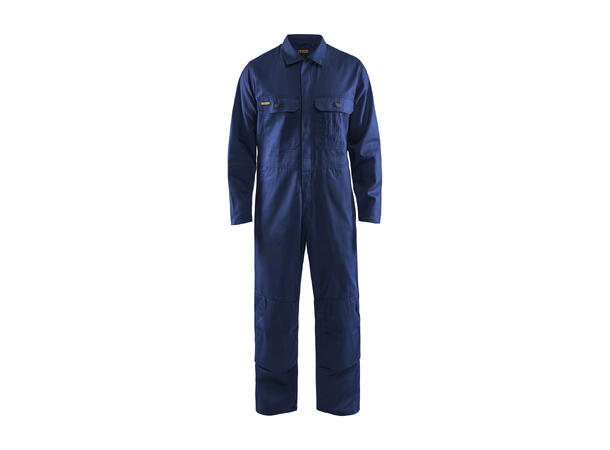 Blåkläder Kjeledress med kneputelommer Marineblå, str.C54
