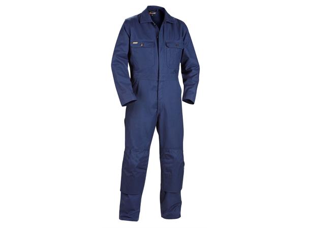 Blåkläder Kjeledress med kneputelommer Marineblå, str.C56