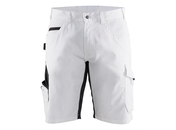 Blåkläder Malershorts med stretch Hvit, str.C44