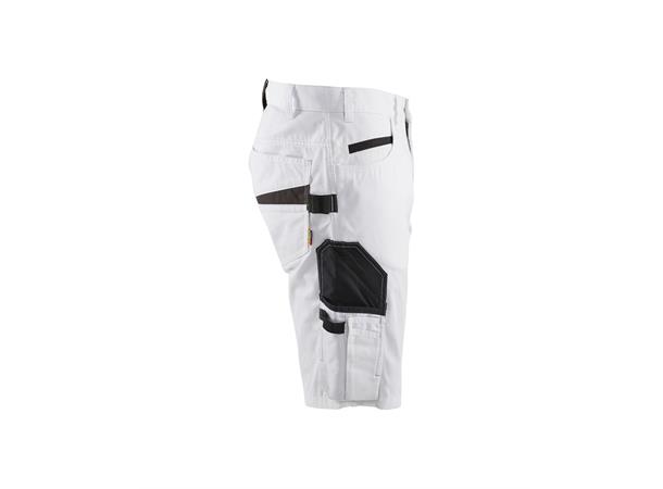 Blåkläder Malershorts med stretch Hvit, str.C44