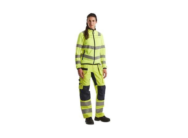 Blåkläder Mikrofleece varseljakke dame Gul, str.XL, dame