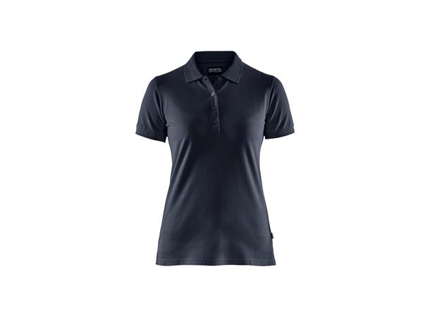 Blåkläder Piquetrøye Marineblå, str.XXXL, dame