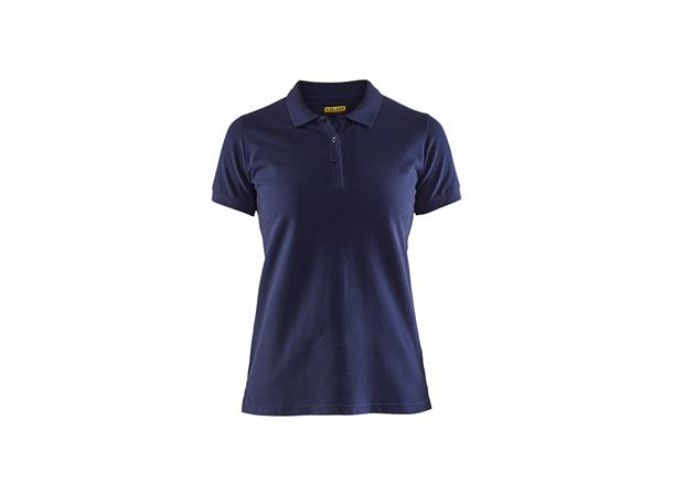 Blåkläder Piquetrøye Mørkmarine, str.XL, dame
