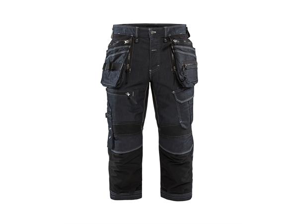 Blåkläder Pirat håndverksbukse stretch Marineblå/Svart, str.C56, modell X1900