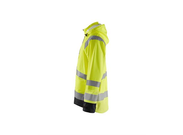 Blåkläder Regnjakke Varsel level 1 Gul/Svart, str.4XL