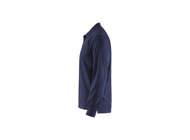 Blåkläder Skjorte polo langermet Marineblå, str.XXXL