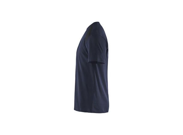 Blåkläder T-skjorte tofarget Mørkmarine, str.4XL