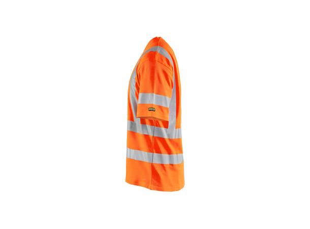 Blåkläder T-skjorte varsel Oransje, str.S