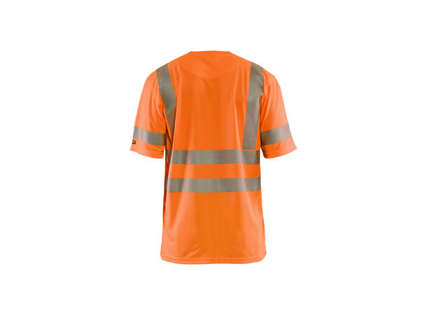 Blåkläder T-skjorte varsel UV-beskyttet Oransje, str.4XL