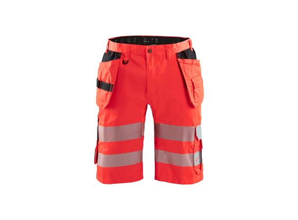 Blåkläder Varselshorts med stretch HiVis Rød, str.C46
