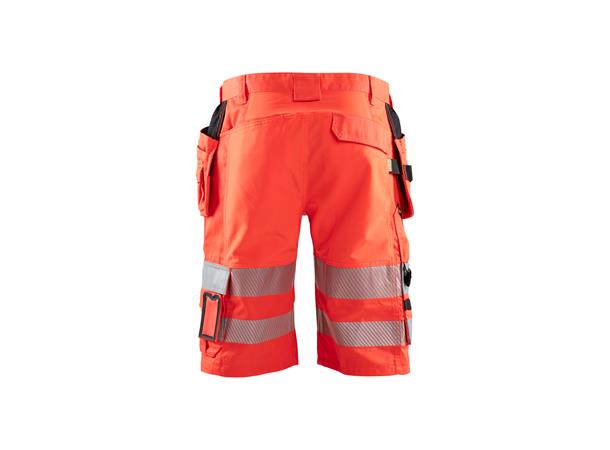Blåkläder Varselshorts med stretch HiVis Rød, str.C46