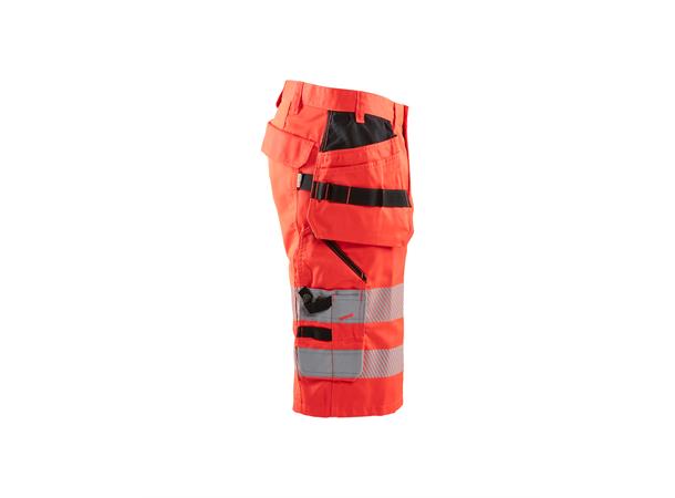 Blåkläder Varselshorts med stretch HiVis Rød, str.C46