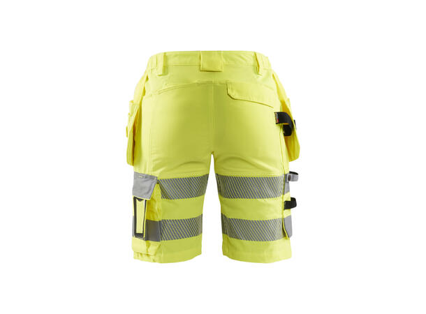 Blåkläder Varselshorts stretch Kl.1 Dame Gul, str.C38, dame