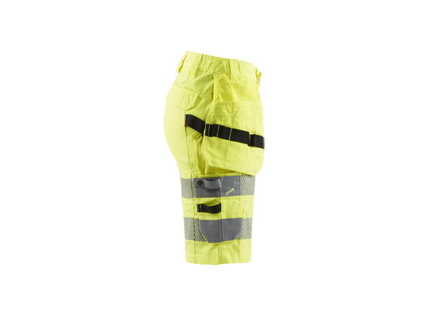 Blåkläder Varselshorts stretch Kl.1 Dame Gul, str.C38, dame
