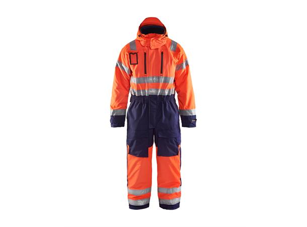 Blåkläder Vinterkjeledress Varsel Oransje/Blå D112