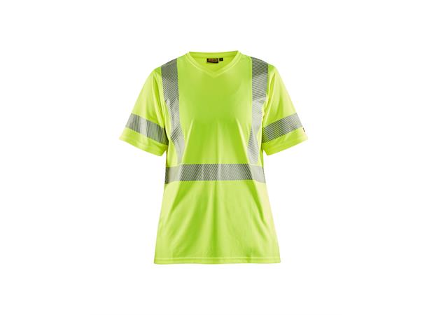 Blåkläder  HiVis T-skjorte Gul, str.M, dame