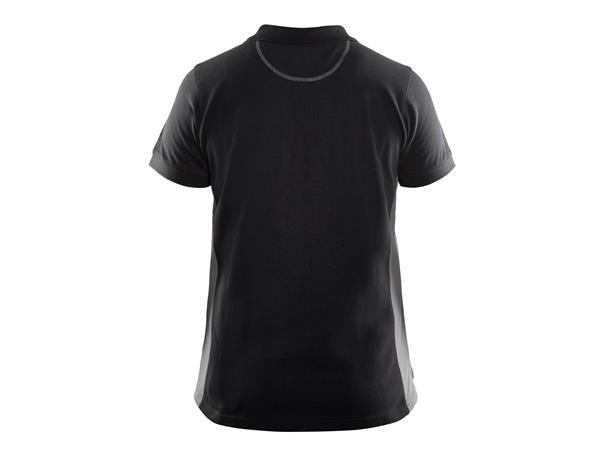Blåkläder polo Svart/Grå, str.XS, dame