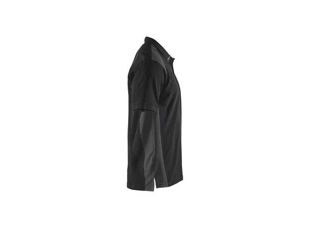 Blåkläder polo Svart/Mørkegrå, str.4XL
