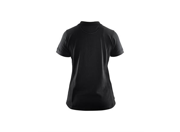 Blåkläder polo Svart/Mørkegrå, str.XL, dame