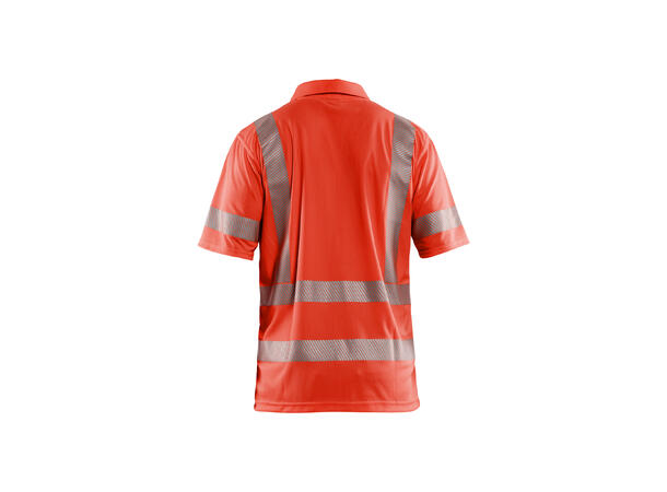 Blåkläder polo varsel HiVis Rød, str.4XL