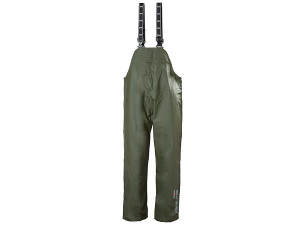 Helly Hansen Mandal Regnbukse Bib Grønn, str.XL