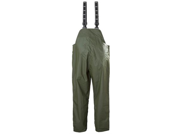 Helly Hansen Mandal Regnbukse Bib Grønn, str.XL