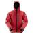 Snickers 1229 AllroundWork Softsheljakke Rød/Svart, str.4XL, jakke m/hette 
