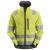 Snickers 1230 AllroundWork Softsheljakke HiVis Gul/Grå, str.XS Kl.3 