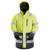 Snickers 1830 AllroundWork parkas HiVis Gul/Grå, str.XS Kl.3 