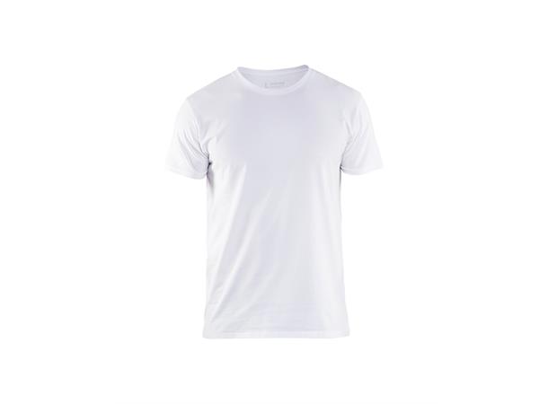 Blåkläder T-skjorte slim fit Hvit, str.4XL