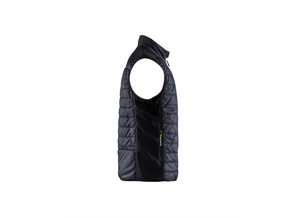 Blåkläder Vest vattert Svart/Gul, str.4XL