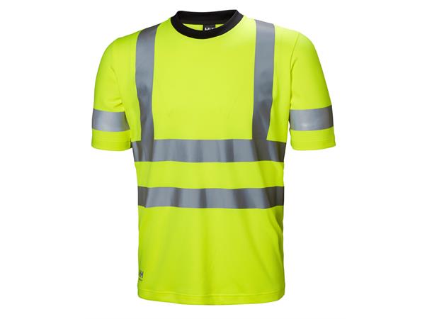 Helly Hansen Addvis T-skjorte HiVis Gul, str.L
